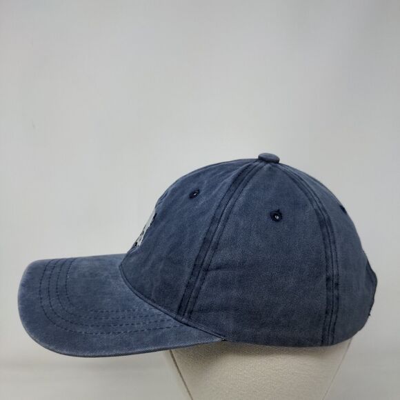 Panda Slideback Hat Blue One Size Adjustable Embroidered Nissi Caps - Picture 3 of 7